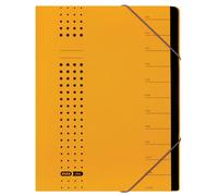 [400001991] ELBA Chemise Trieur à élastiques Carton A4 450 g 12 Compartiments...