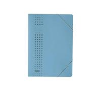 [400010059-3] ELBA Lot de 3 chemises à élastique chic, en carton, A4, rouge