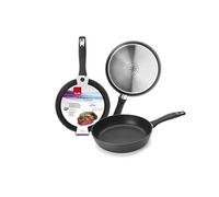 IBILI Poêle New Induplus 400016N – 16 cm, aluminium, antiadhésif, compatible induction, G