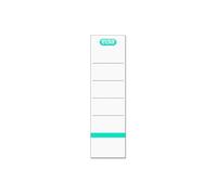 Elba Étiquettes pour dos de classeur 400039636 – 8 cm blanc, avec logo imprimé