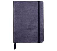 [400091C] Clairefontaine CUIRISÉ Carnet souple A6, 144 pages unies - Pétrole