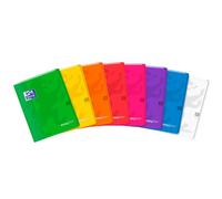 Oxford Cahier Easybook Agraphé 17x22 48pages 90g Couleurs Assorties