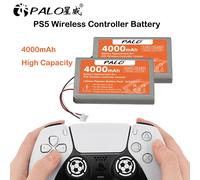 4000mAh PS5 PS 5 Sans Fil Contrôleur Batterie pour Sony Playstation 5 LIP1708 Dualsense Gamepad Contrôleur CFI-ZCT1W CFI-ZCT1J 2 PCS Battery