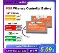 4000mAh PS5 PS 5 Sans Fil Contrôleur Batterie pour Sony Playstation 5 LIP1708 Dualsense Gamepad Contrôleur CFI-ZCT1W CFI-ZCT1J 1 PCS Battery
