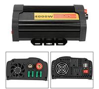 4000W Inverter Power Inverter 12V DC à 110V AC 4000W Auto Auto Transformateur de Transformateur Convertisseur De Voiture