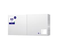 4002215314060 Duni serwetki 2W 40x40 cm białe - 300 szt. Duni Sales Poland