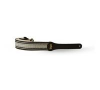4004-20 Strap White/black Jacquard Cotton 2"