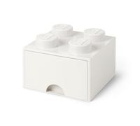 [40051735] LEGO Brique tiroir STORAGE BRICK DRAWER 4, 1 tiroir, blanc