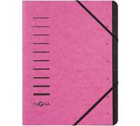[40058-34] PAGNA Trieur "Sorting File", 7 ml compartiments Rose foncé