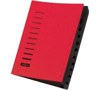 [40059-01] PAGNA Trieur cartonné agrafé sans soufflet+ élastique pour A4 12 c...