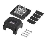 400A Bloc De Distribution D'alimentation, Busbar Box, 48V DC, Connecteur Robuste, En Cuivre Bus Bar, 8x M10 Boulons De Borne Barres Batterie Pour Voiture Bateau Camping RV Solaire