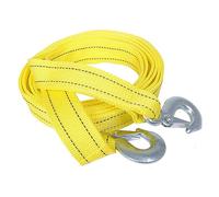 400CM 5Ton Câble De Remorquage Double Plus Épais Tirer Corde Snatch Sangle Robuste Récupération Route Voiture Camion Robuste Et Fiable