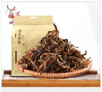 400g Noir Biologique En Feuilles De Dianhong Des Hautes Montagnes Du Yunnan Frit à La Main Le Thé Noir Biologique Vert Corsé Sans Additifs Est Un Thé Rouge Mûr Au Goût De Miel En Vrac