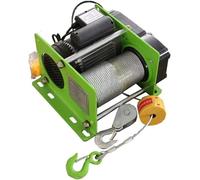400kg 30m Micro Treuil électrique - Palan électrique à Câble 220v avec Télécommande sans Fil