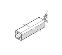 400l - carter de protection complet pour moteur de portail battant 400 - FAAC 63003329