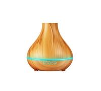 400Ml Air Humidifier Huile Essentielle Diffuseur Aroma Lampe Électrique Kaki Jsq342 G