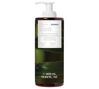 KORRES Savon liquide pour les mains ALOE & SEA SALT - Nettoie en douceur et hydrate la peau - Avec parfum de sel de mer - Sans silicone et sans paraben - Végétalien - 400 ml