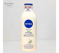 400ml Nivea Lotion Corporelle Aloe & Soin Hydratation Rafraîchissante 72h