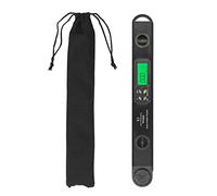 400mm Angle Finder Règle LCD Numérique En Alliage D'aluminium Finder Bois Angle Niveau Règle Noir pour le Travail Du Bois Mesure
