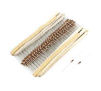 400Pcs 1/4W 0.25W 5% Tolérance 1K Ohm Through Hole axia-l Lead Carbon Film Resistance (400Pcs 1/4W 0.25W 5% Tolérance 1K Ohm Through Hole axia-l Lead Carbon Film Resistance Composants consommateurs d'