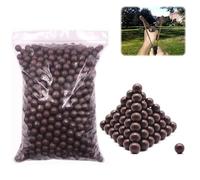 400Pcs Boules de Boue pour Fronde Boules d'argile Dure Biodégradable Munition Bille Lance Pierre Bille en Terre Biodégradables Balle de Slingshot Clay Balls Fonctionne avec N'importe Quelle Fronde