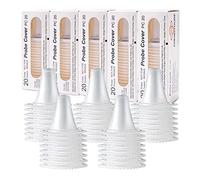 400pcs Embouts pour thermomètre auriculaire Braun - capuchons de remplacement pour protéger la lentille du filtre de la sonde, compatible avec différents types