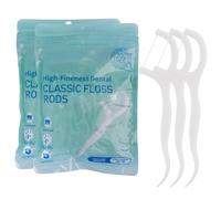 400PCS Fils Dentaire Avec Manche, Dental Floss, Cure Dent En Soie Pour Une Hygiène Bucco-Dentaire Optimale, Nettoyage Efficace Des Dents Et Gencives, Facile À Utiliser Et Durable
