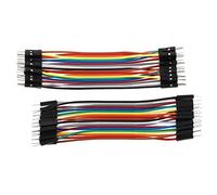 400Pcs Jumper Cable BreadBoard electronique Essai Solderless pour Wire 6cm