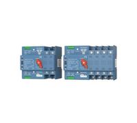 400VAC 220VAC 63A 2P 4P 125A Single Phase ATS Automatic Transfer Switch Changeover Dual Power For Generator solar NWPNLXEA(Generator Type,2P 125A 220V)