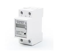 400W AC 90-250V Monophasé Din Rail Wifi Compteur D'énergie Intelligent Consommation D'énergie Kwh Mètre Wattmètre Prise En Charge Smartlife Tuya App