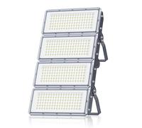 400W Projecteur LED Extérieur - 40000LM Lumineux Spot LED Extérieur avec Transformateur, Projecteur Exterieur Blanc Froid 7000k, IP67 Étanche Eclairage Exterieur pour Garage, Cour, Stade, Usines