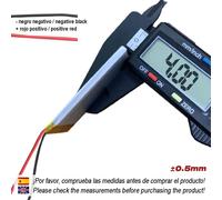 401215 LiPo Battery 3.7V 60mAh 0.222Wh 1S 5C for Rechargeable Electronics Mobile Phone Smartwatch GPS-Not Suitable for Radio Control 17 x 12 x 4 mm (60 mAh401215)