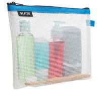 [4014-00-36] LEITZ Trousse à cosmétique WOW Traveller, transparent/bleu