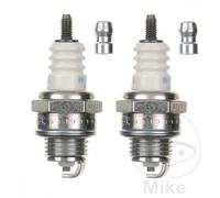 NGK Bougies d'allumage BPMR6A SB – Jeu de 2 bougies résistives – 4114 5063 6726