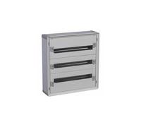 401803 Legrand Tableau de distribution isolant XL3 160-3 rangées de 24 modules - Tout modulaire prêt à l'emploi