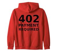 402 Paiement requis - Conception du développeur de Code d'état HTTP Sweat à Capuche