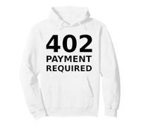 402 Paiement requis - Conception du développeur de Code d'état HTTP Sweat à Capuche