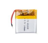 402020 140 mAh 3,7 V 1 pièce