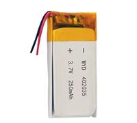 402035 250mAh 3,7V 1 PIÈCES