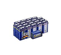 - 4022- Piles alcalines Industrial 9V Block 6LR61 - pack de 20