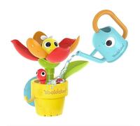 40221 - YOOKIDOO Pot de Fleur- Jouet Bain bébé Thème du Jardin - Jeu Bain et Douche - Arrosoir, Fleur, Jeu d'eau- Cadeau bébé dès 18 Mois