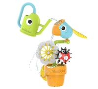 40222 - YOOKIDOO Oiseau à Bascule- Jouet Bain bébé Thème du Jardin - Jeu Bain et Douche - Arrosoir, Oiseau , Fleurs, Coccinelle- Cadeau bébé dès 18 Mois