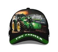 403 Femme Homme Casquette De Baseball Chapeaux Pare-Soleil Casquette Trucker Snapback Casquette Tracteur Personnalisé Imprimé en 3D The Farmer - Je Ne M'Arrête Pas Quand Je suis Fatigué