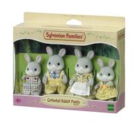 4030 Sylvanian Families Famille lapin gris new