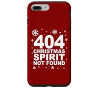 404 Christmas Spirit Not Found - Humour Tech Holiday Coque pour iPhone 7 Plus/8 Plus