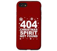 404 Christmas Spirit Not Found - Humour Tech Holiday Coque pour iPhone SE (2020) / 7/8