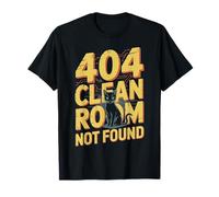 404 Conception du Chat et du Circuit introuvables pour la Salle Blanche T-Shirt