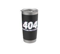 404 Costume Non 404 Trouvé Gobelet isotherme en acier inoxydable double paroi