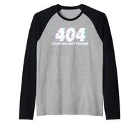 404 Costume Non 404 Trouvé Manche Raglan