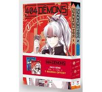 404 Demons - Pack promo vol. 01 et 02 - 1 Volume Offert - Mochi - Bamboo Eds - Coffret - Manga